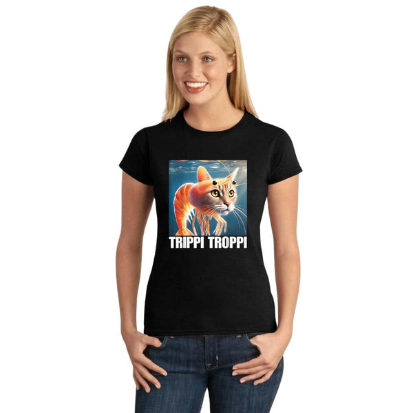 Playera Mujer Brainrot Trippi Troppi 001264