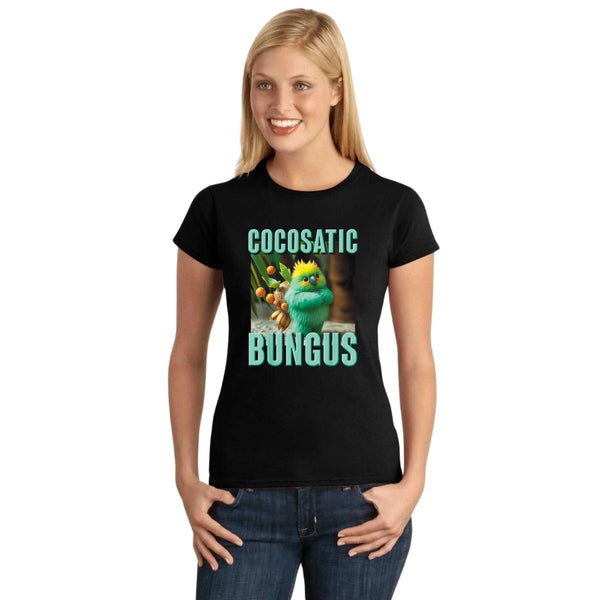 Playera Mujer Brainrot Cocosatic Bungus 001268