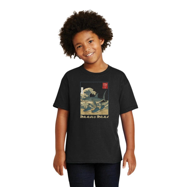 Playera Niños Brainrot Tralalero Tralala 001214