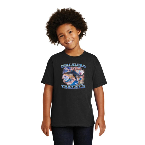 Playera Niños Brainrot Tralalero Tralala 001217