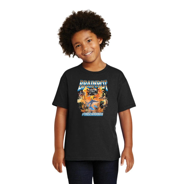 Playera Niños Brainrot Italianos 001238