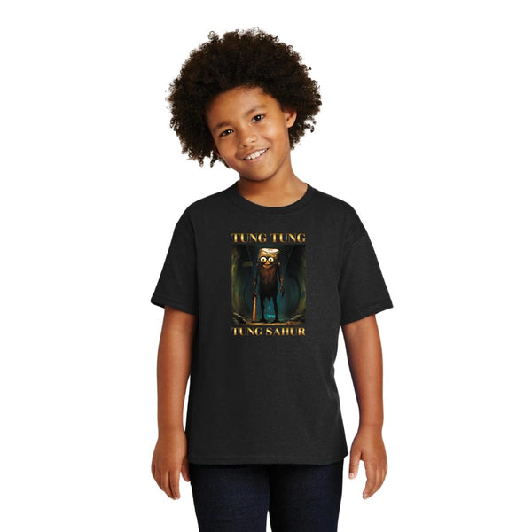 Playera Niños Brainrot Tung Tung Tung Sahur 001248