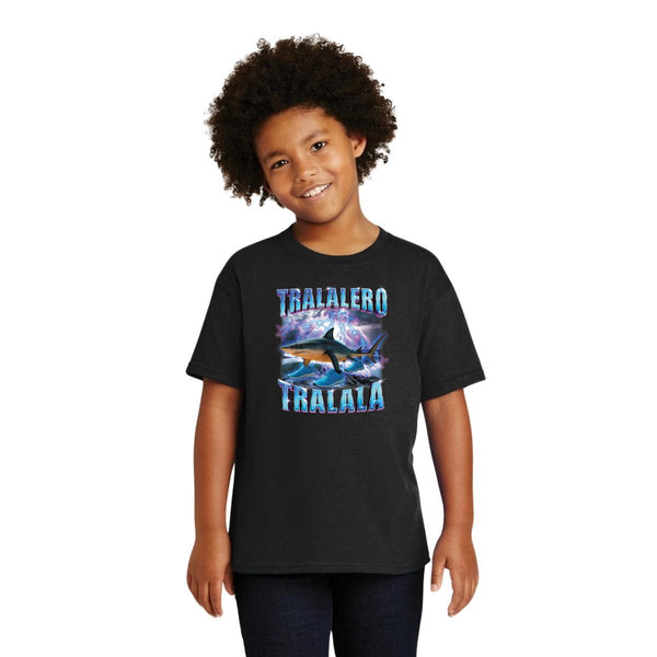 Playera Niños Brainrot Tralalero Tralala 001263
