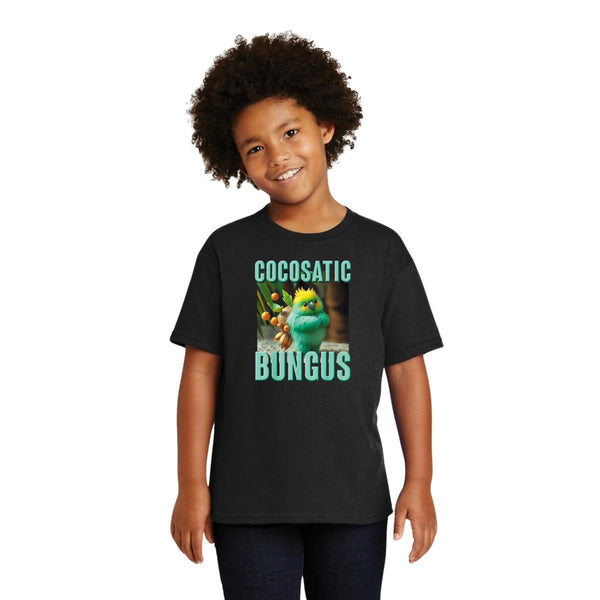 Playera Niños Brainrot Cocosatic Bungus 001268