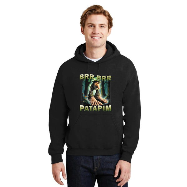 Sudadera Hombre Hoodie Brainrot Brr Brr Patapim 001189