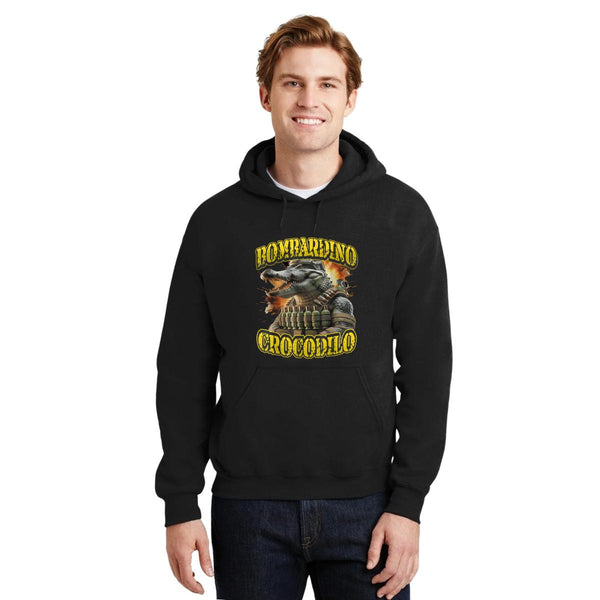 Sudadera Hombre Hoodie Brainrot Bombardino Cocodrilo 001191