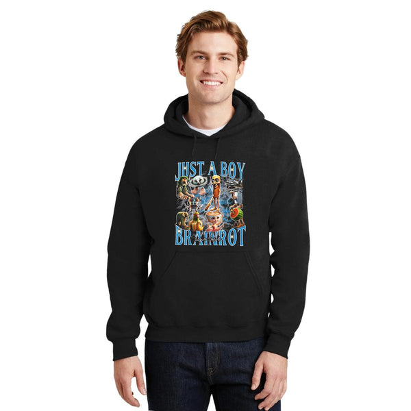 Sudadera Hombre Hoodie Brainrot Italianos 001193