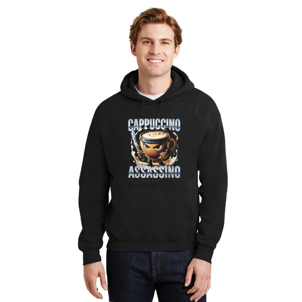 Sudadera Hombre Hoodie Brainrot Cappuccino Assassino 001205