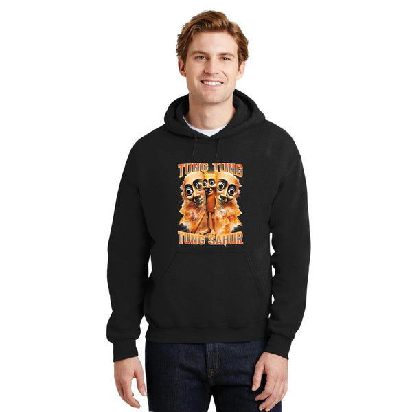 Sudadera Hombre Hoodie Brainrot Tung Tung Tung Sahur 001206