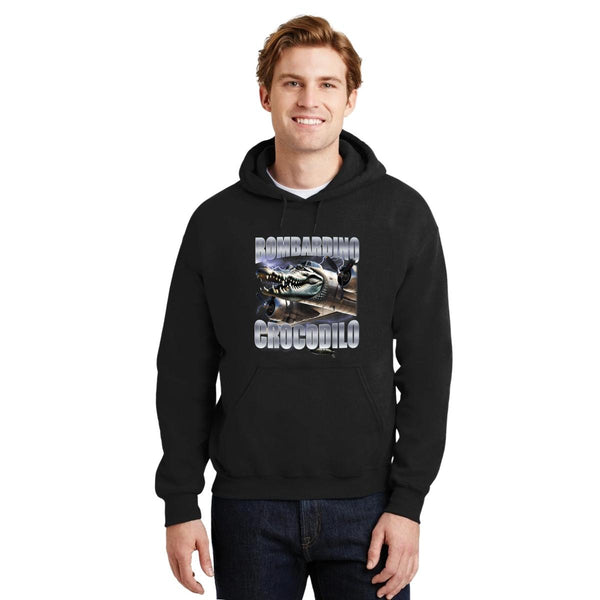 Sudadera Hombre Hoodie Brainrot Bombardino Cocodrilo 001208