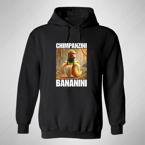 Sudadera Hombre Hoodie Brainrot Chimpanzini Bananini 001212