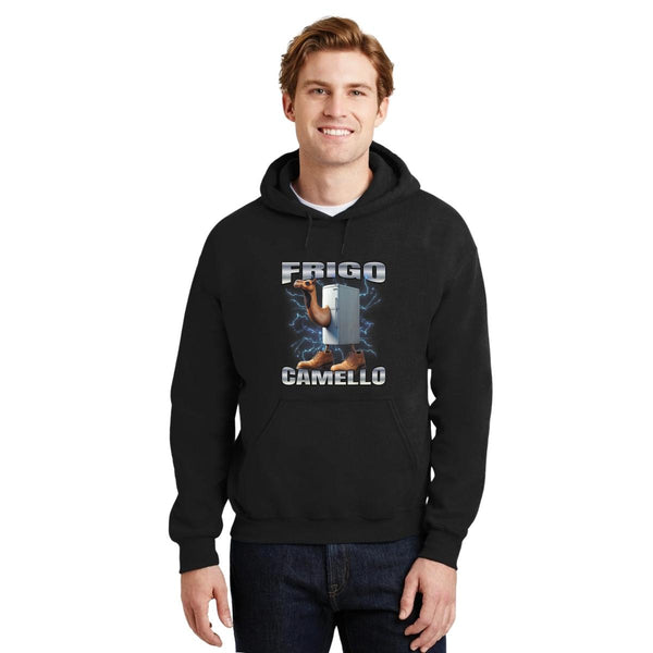 Sudadera Hombre Hoodie Brainrot Frigo Camello 001213
