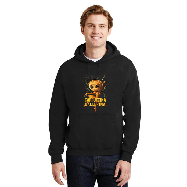 Sudadera Hombre Hoodie Brainrot Ballerina Capuchina 001216