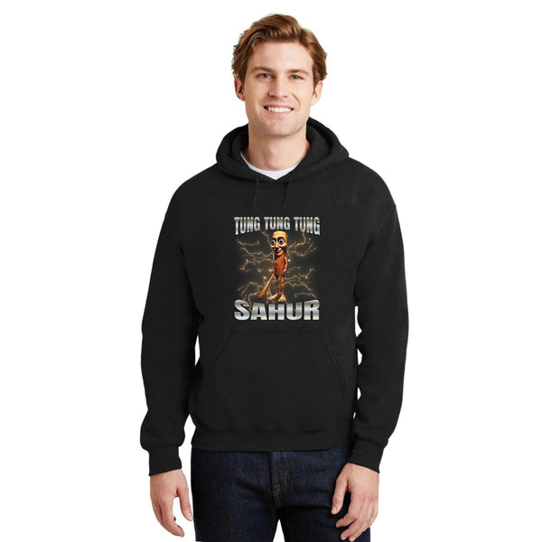 Sudadera Hombre Hoodie Brainrot Tung Tung Tung Sahur 001230