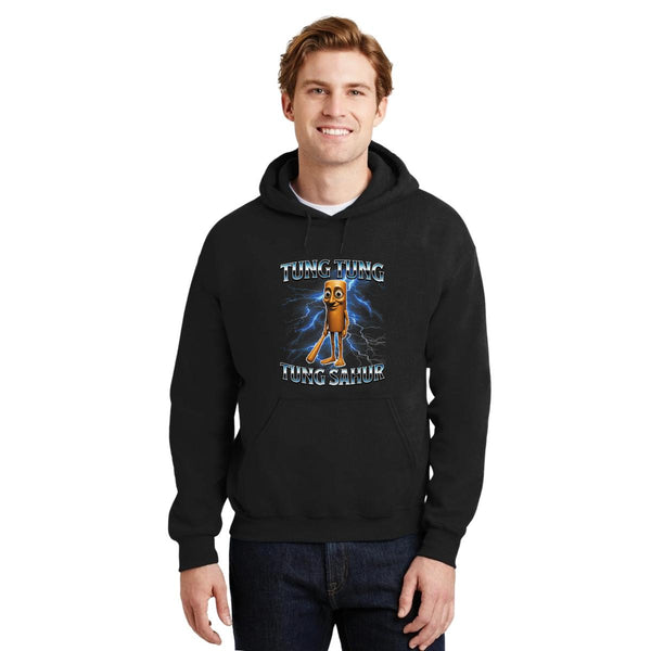 Sudadera Hombre Hoodie Brainrot Tung Tung Tung Sahur 001250