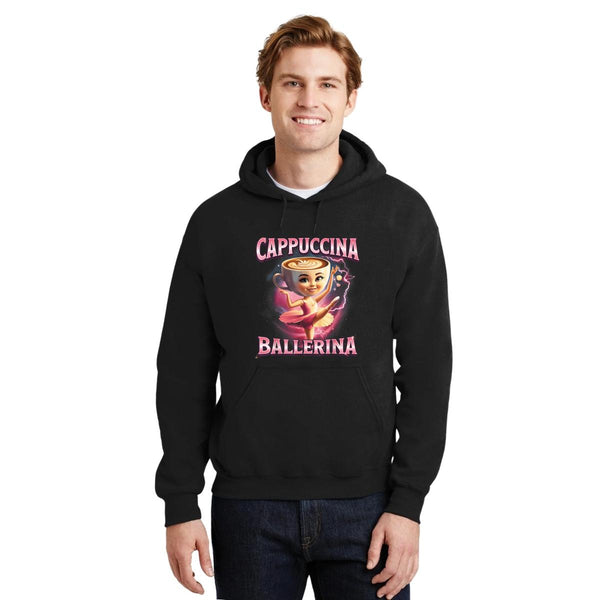 Sudadera Hombre Hoodie Brainrot Ballerina Capuchina 001258