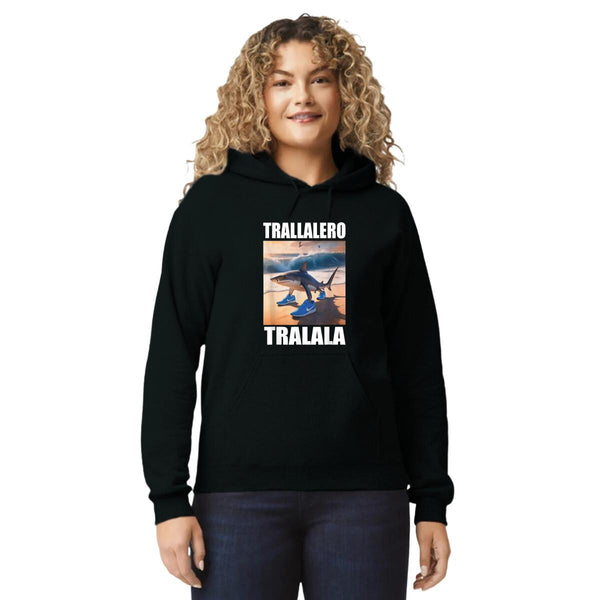 Sudadera Mujer Hoodie Brainrot Tralalero Tralala 001201
