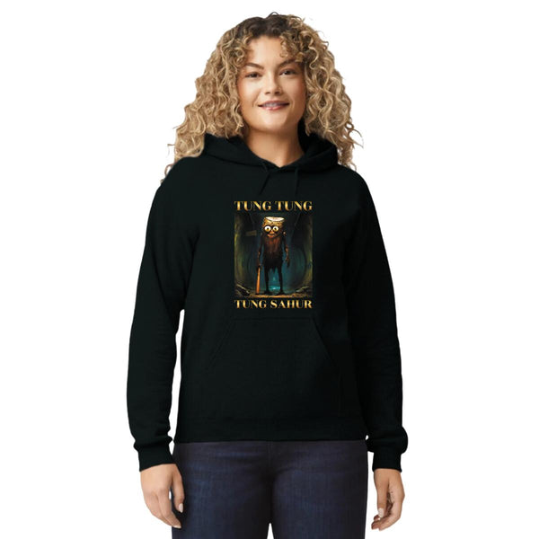 Sudadera Mujer Hoodie Brainrot Tung Tung Tung Sahur 001248