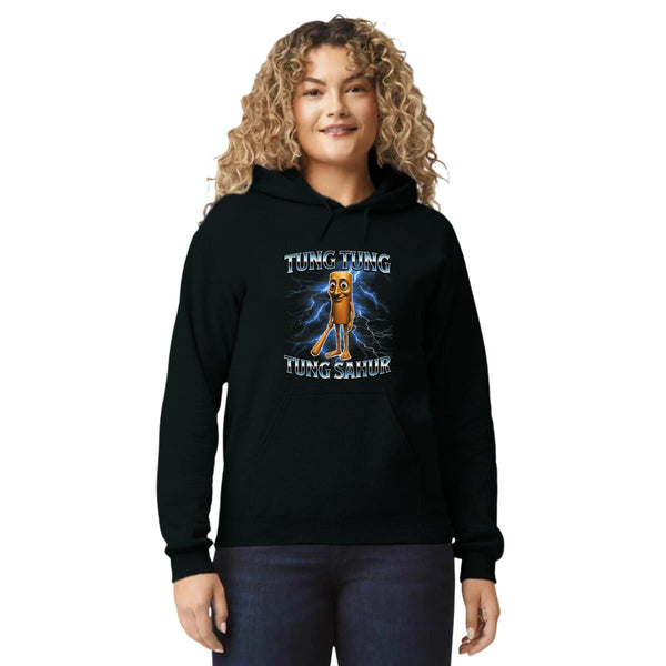 Sudadera Mujer Hoodie Brainrot Tung Tung Tung Sahur 001250