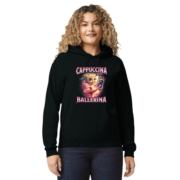 Sudadera Mujer Hoodie Brainrot Ballerina Capuchina 001258