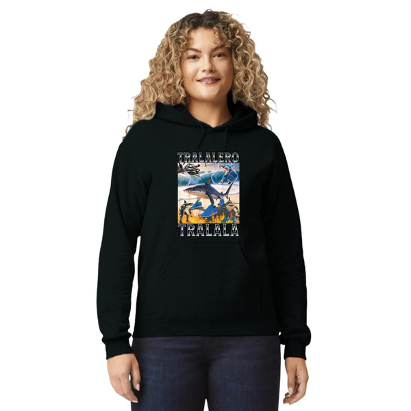 Sudadera Mujer Hoodie Brainrot Tralalero Tralala 001262