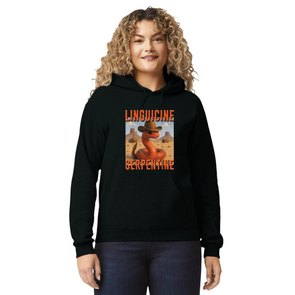 Sudadera Mujer Hoodie Brainrot Linguicine Serpentine 001271