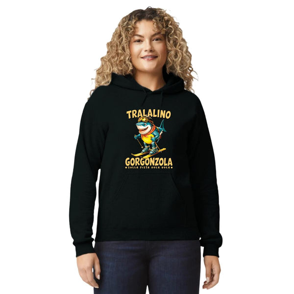 Sudadera Mujer Hoodie Brainrot Tralalino Gorgonzola 001274