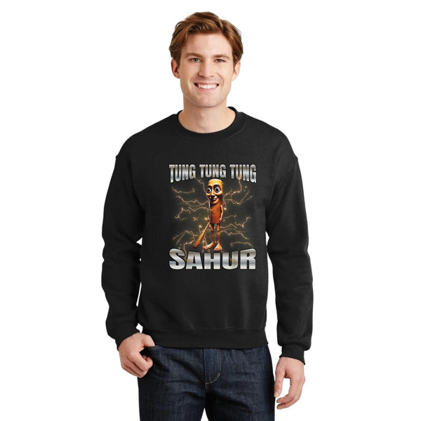 Sudadera Hombre Brainrot Tung Tung Tung Sahur 001230