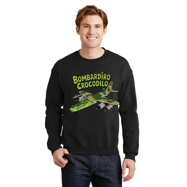 Sudadera Hombre Brainrot Bombardiro Crocodilo 001272