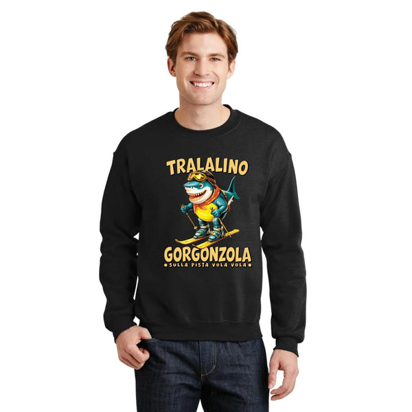 Sudadera Hombre Brainrot Tralalino Gorgonzola 001274