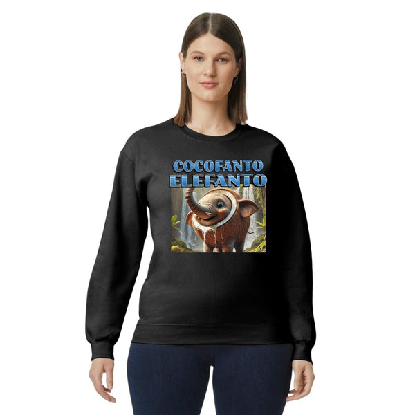 Sudadera Mujer Brainrot Cocofanto Elefanto 001188