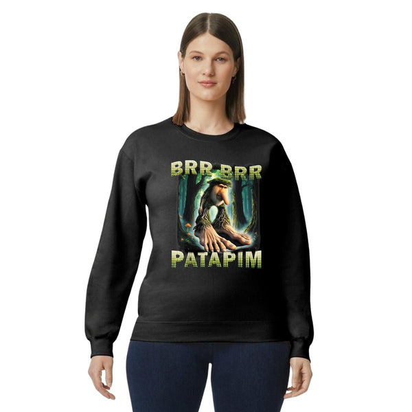 Sudadera Mujer Brainrot Brr Brr Patapim 001189