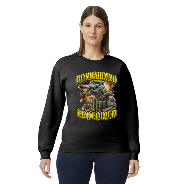 Sudadera Mujer Brainrot Bombardino Cocodrilo 001191