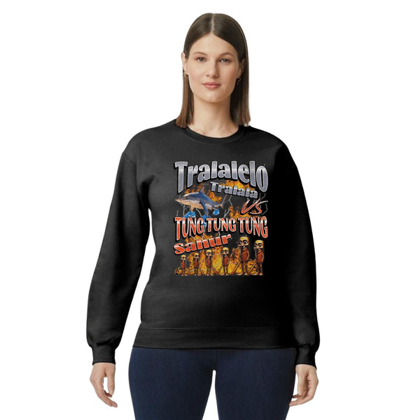 Sudadera Mujer Brainrot Tralala Tung Tung 001199