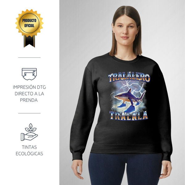 Sudadera Mujer Brainrot Tralalero Tralala 001200