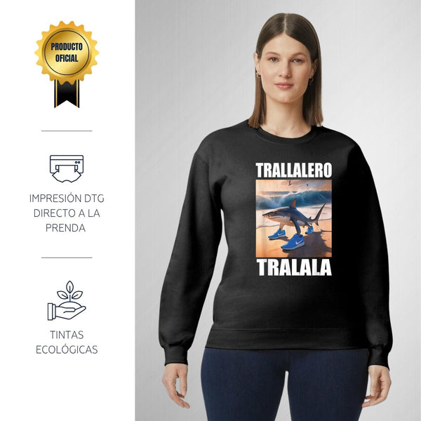 Sudadera Mujer Brainrot Tralalero Tralala 001201