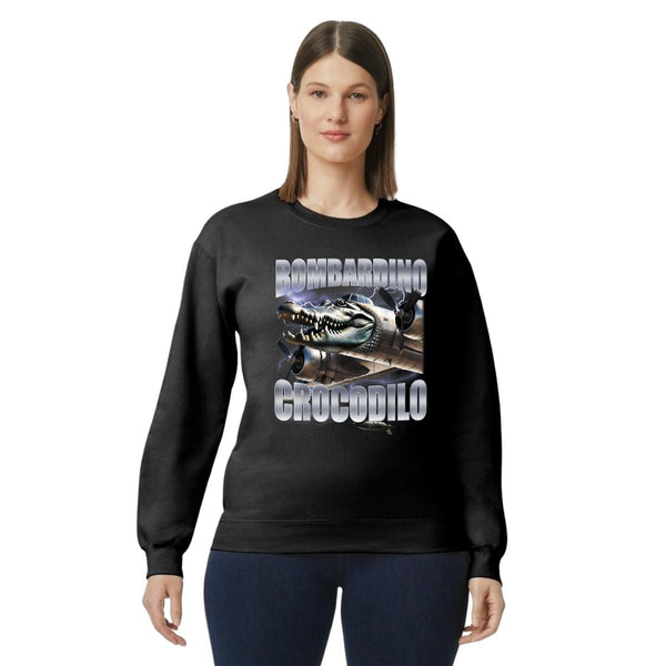 Sudadera Mujer Brainrot Bombardino Cocodrilo 001208