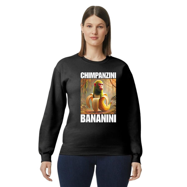 Sudadera Mujer Brainrot Chimpanzini Bananini 001212