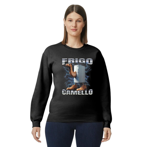 Sudadera Mujer Brainrot Frigo Camello 001213