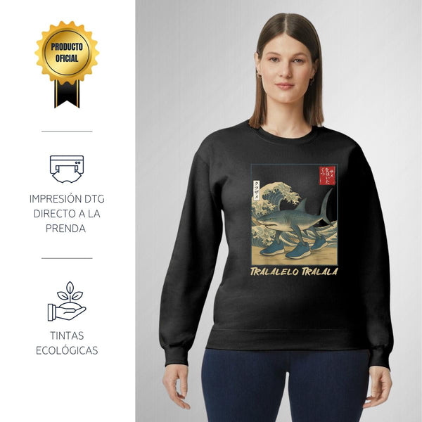 Sudadera Mujer Brainrot Tralalero Tralala 001214
