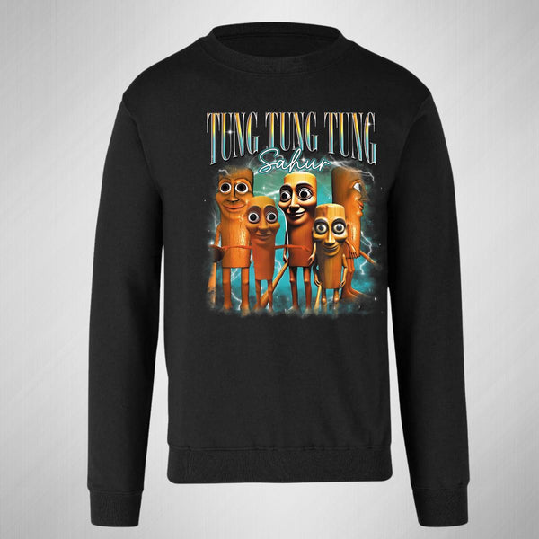 Sudadera Mujer Brainrot Tung Tung Tung Sahur 001219