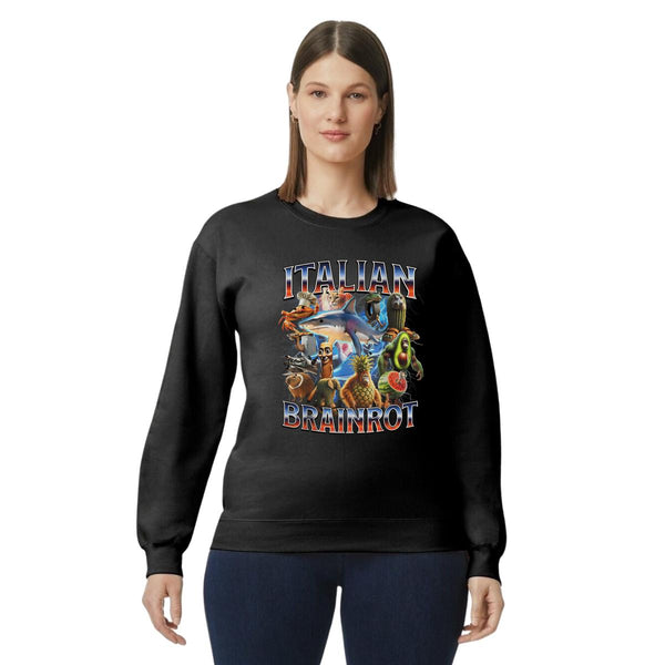 Sudadera Mujer Brainrot Italianos 001224