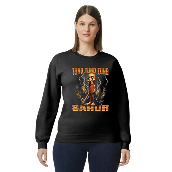 Sudadera Mujer Brainrot Tung Tung Tung Sahur 001229