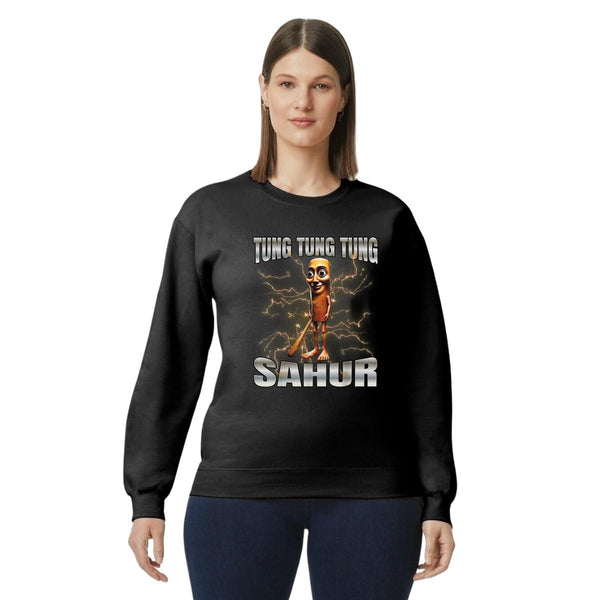 Sudadera Mujer Brainrot Tung Tung Tung Sahur 001230