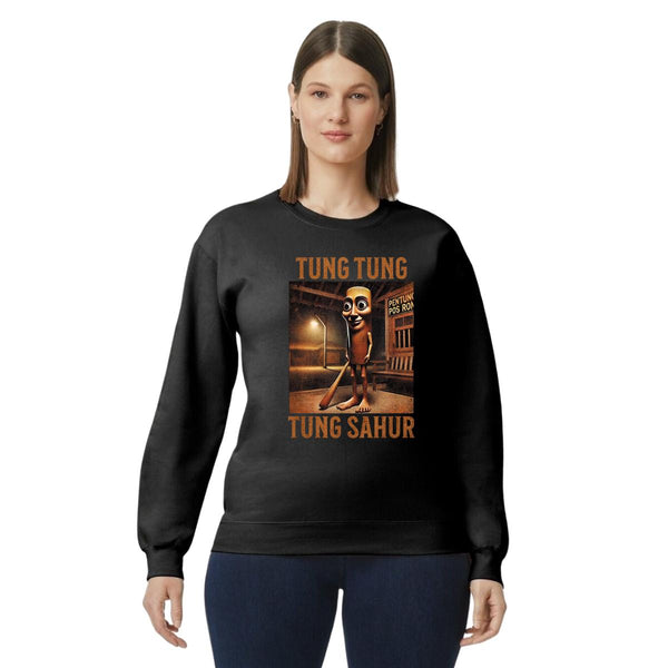 Sudadera Mujer Brainrot Tung Tung Tung Sahur 001251