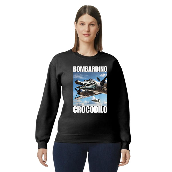 Sudadera Mujer Brainrot Bombardino Cocodrilo 001254