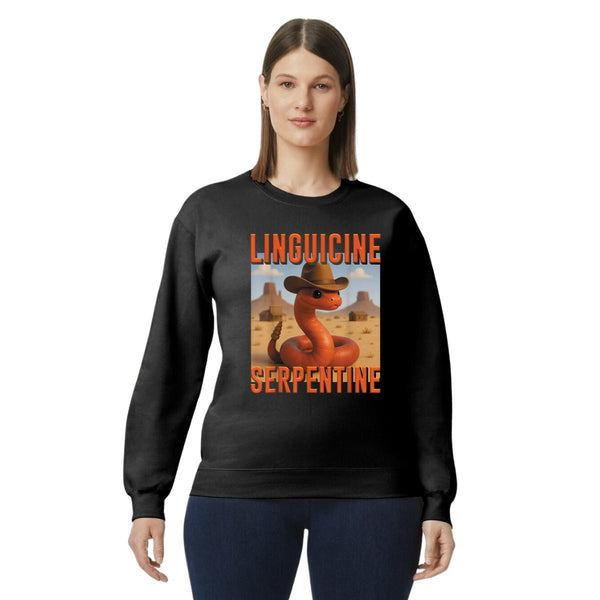 Sudadera Mujer Brainrot Linguicine Serpentine 001271