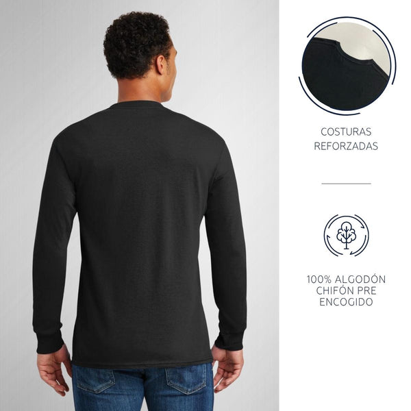 Playera Manga Larga Hombre Brainrot Bombardiro Crocodilo 001253