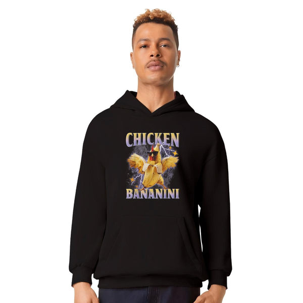 Sudadera Hombre Hoodie Pro Dry Brainrot Chicken 001187