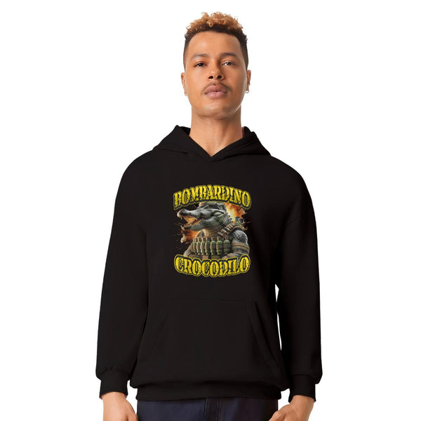 Sudadera Hombre Hoodie Pro Dry Brainrot Bombardino 001191